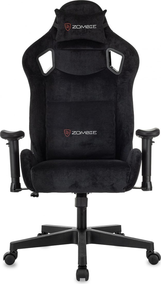Игровое (геймерское) кресло Zombie Ghost Fabric (черный Light-20) - фото2