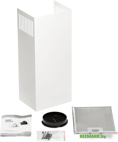 Кухонная вытяжка Krona Fiona 600 PB (белый) - фото2