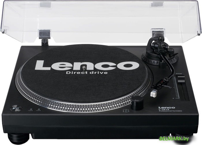 Виниловый проигрыватель Lenco L-3818 (черный) - фото