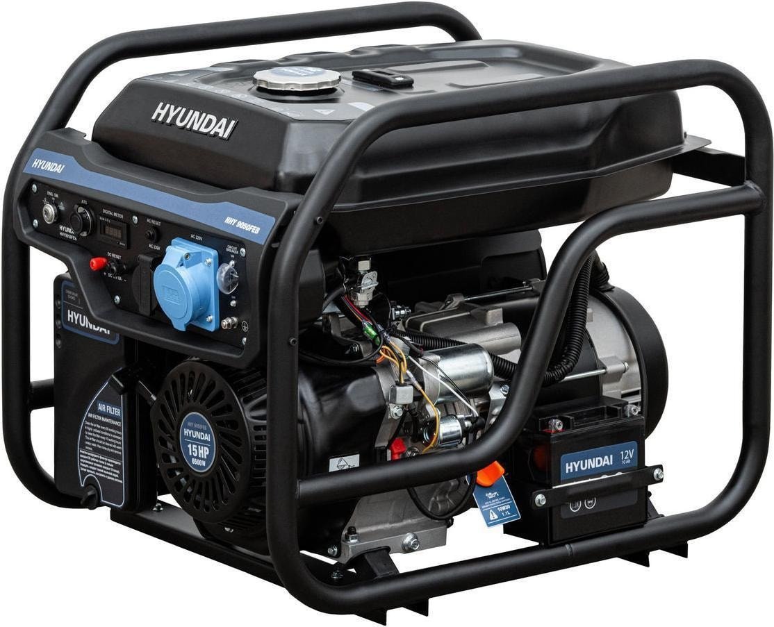 Бензиновый генератор Hyundai HHY9050FEB-ATS - фото
