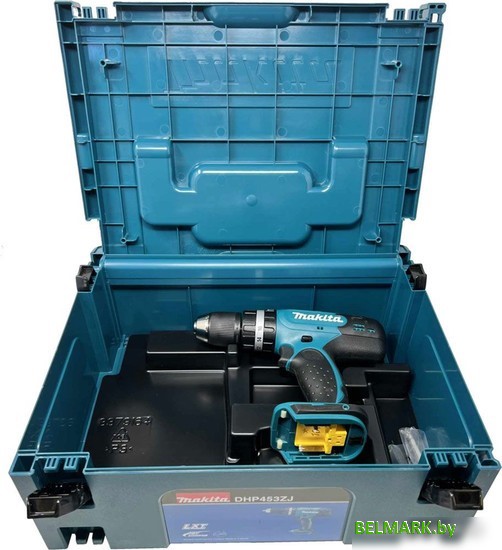 Ударная дрель-шуруповерт Makita DHP453ZJ (без АКБ, кейс) - фото2