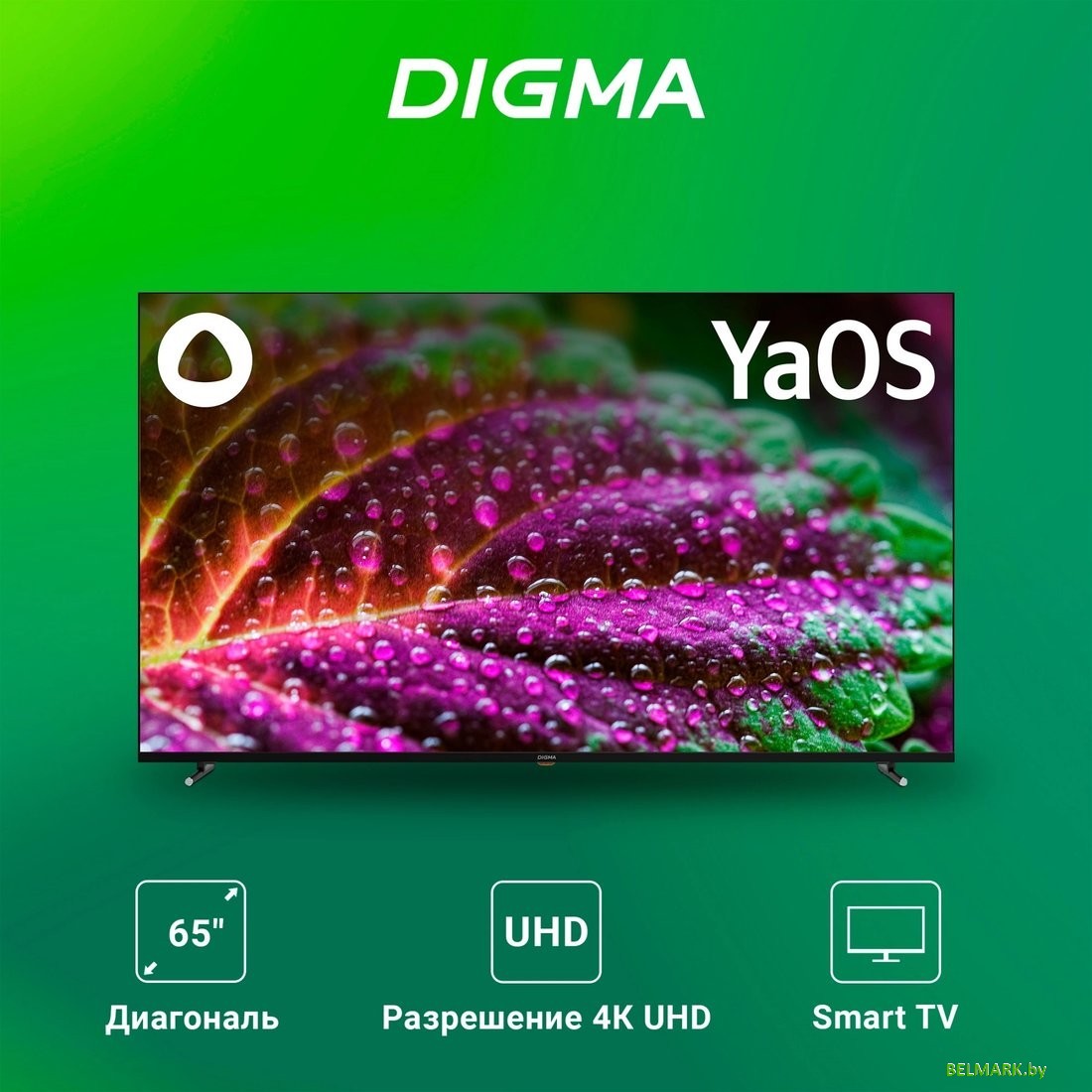 Телевизор Digma DM-LED65UBB33 - фото2