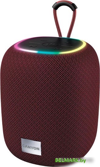Беспроводная колонка Canyon BSP-8 (бордовый) - фото