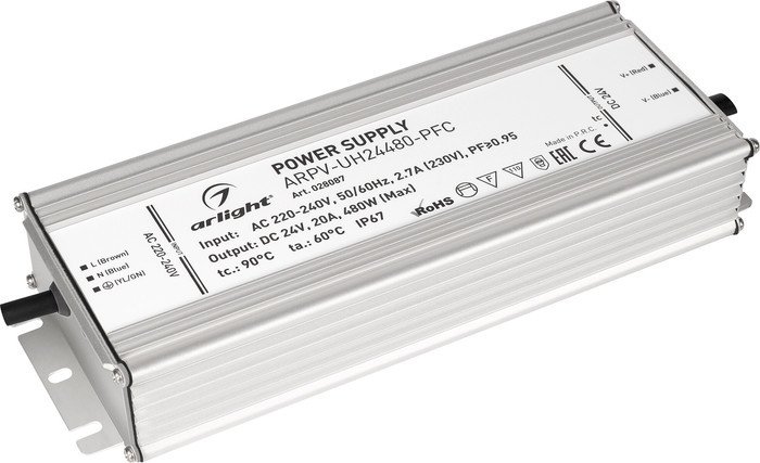 Блок питания Arlight ARPV-UH24480-PFC 028087 - фото