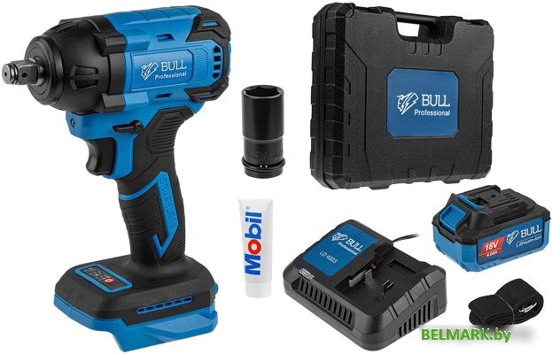 Гайковерт Bull SC 1804 (с 1-м АКБ, кейс) - фото