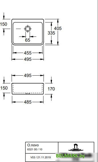 Кухонная мойка Villeroy & Boch Omnia Pro 632100R1 - фото