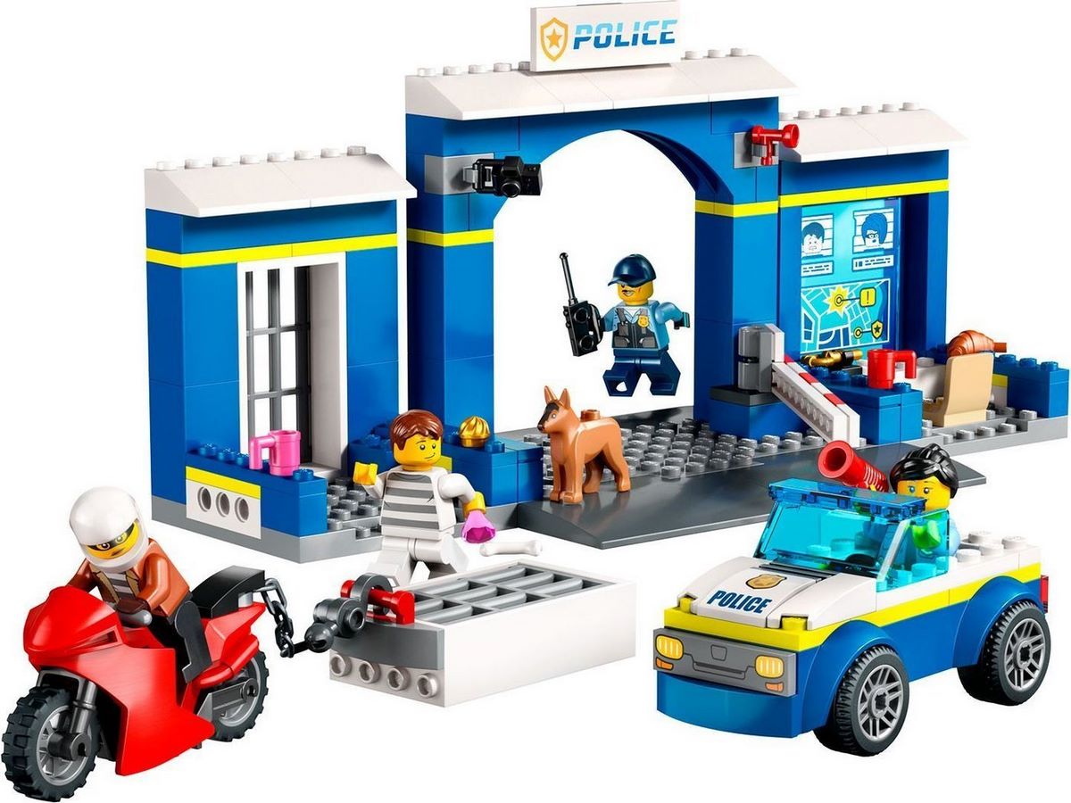 Конструктор LEGO City 60370 Побег из полицейского участка - фото2