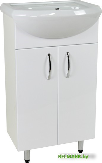 Doratiz Тумба Эко 45 под умывальник Уют 45 (белый) - фото