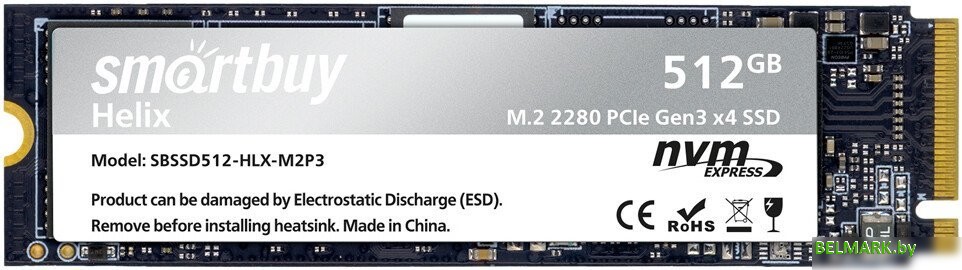 SSD SmartBuy Helix 512GB SBSSD512-HLX-M2P3 - фото