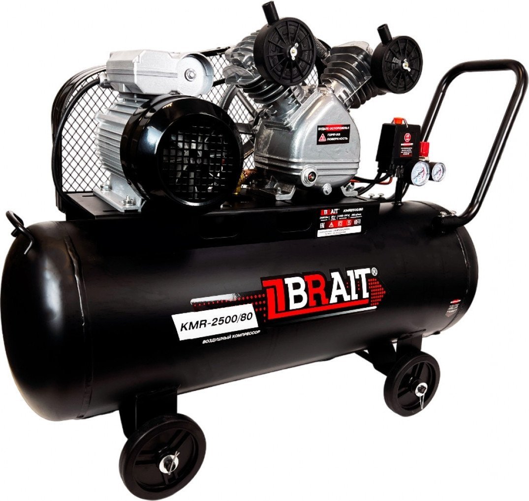 Компрессор Brait KMR-2500/80 - фото2