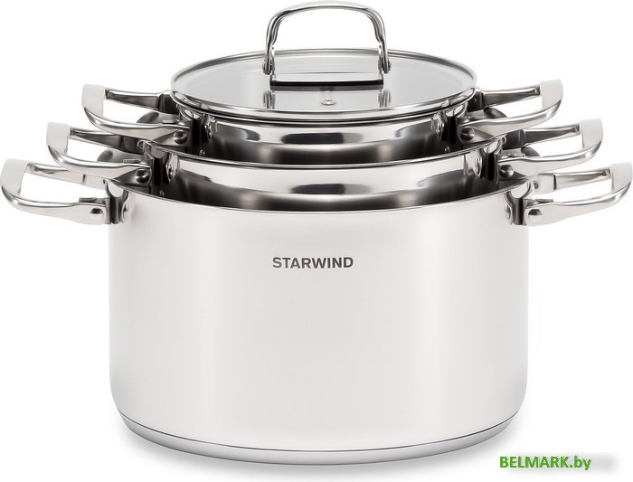 Набор кастрюль StarWind Chef Compact SW-CH3006 - фото2
