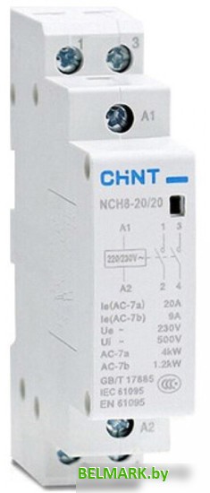 Контактор Chint NCH8-20/20 256054 - фото