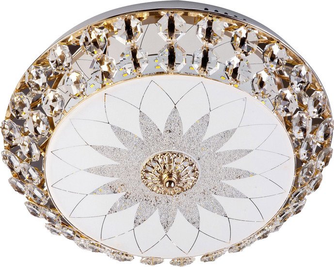 Припотолочная люстра LED4U L1111-600 GD - фото