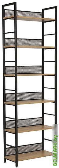 Стеллаж Signal Raw R6 (дуб/черный) - фото