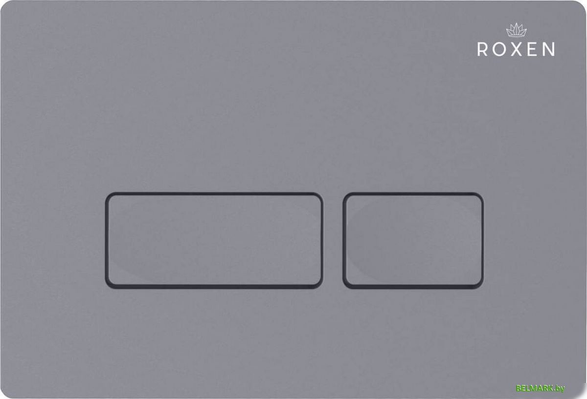 Унитаз подвесной Roxen Vine Tornado в комплекте с инсталляцией StounFix Dual Fresh 6 в 1 979005 (кнопка: серый гранит) - фото2