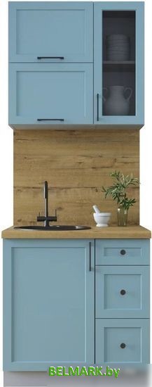 Интерлиния Тренд 0.8Б (океан/океан/дуб бунратти) - фото