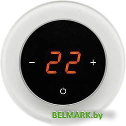 Терморегулятор DeLUMO Ronda (9003 white pure) - фото