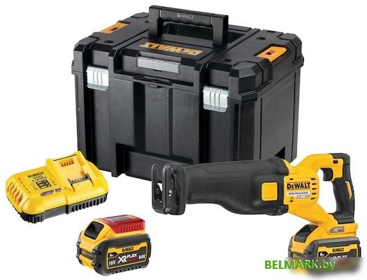 Сабельная пила DeWalt DCS389T2 (с 2-мя АКБ, кейс) - фото