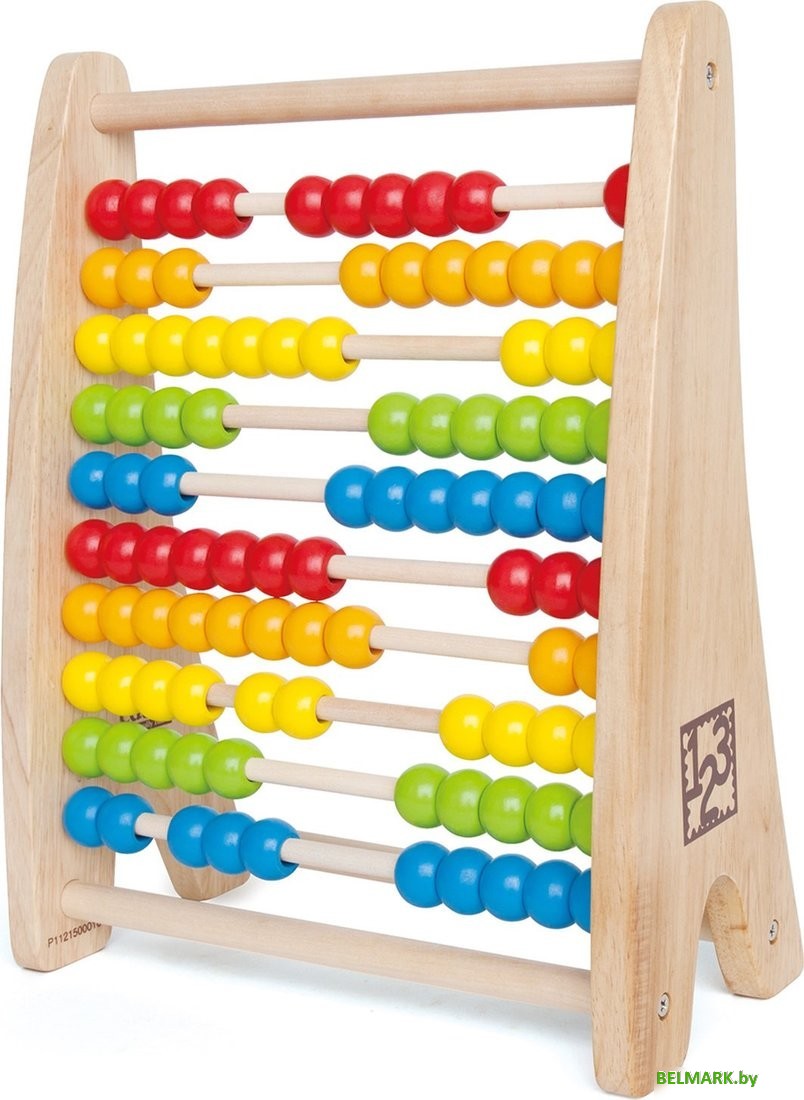 Счетные палочки Hape Радужные Счеты E0412_HP - фото