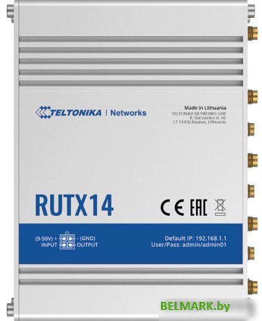 4G Wi-Fi роутер Teltonika RUTX14 - фото
