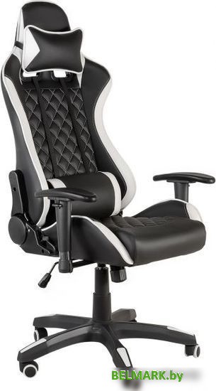 Кресло Меб-ФФ MFG-6023 (черный/белый) - фото