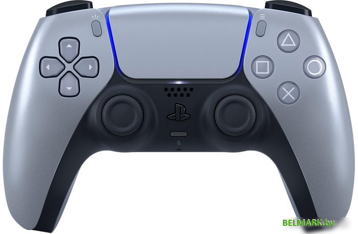 Геймпад Sony DualSense (гладкое серебро) - фото