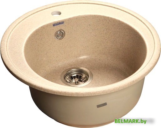 Кухонная мойка GranFest GF-R510 (песочный) - фото