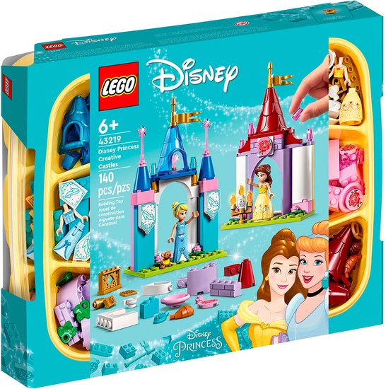Конструктор LEGO Disney Princess 43219 Творческие замки принцесс Диснея - фото