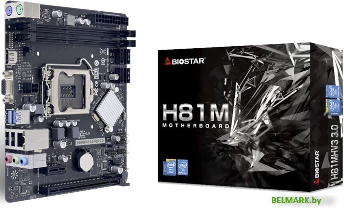 Материнская плата BIOSTAR H81MHV3 3.0 Ver. 7.0 - фото2