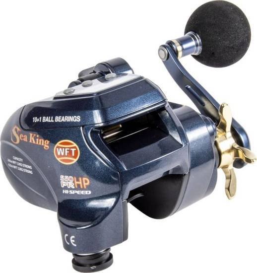 Рыболовная катушка WFT Sea King 550PR HP LH 1D-A-693-550 - фото2