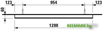Laufen Ilbagnoalessi One Зеркало (4484310972001) - фото2