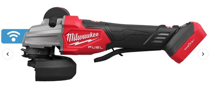 Угловая шлифмашина Milwaukee M18 Fuel One-Key M18FSAGSVO125X-502X 4933493553 (с 2-мя АКБ 5 Ач, кейс) - фото2