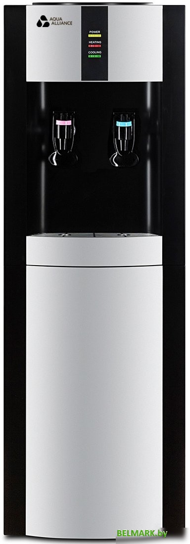 Кулер для воды AEL Aquaalliance H1s-LD (черный/серебристый) - фото