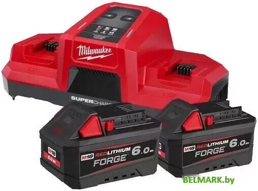Аккумулятор с зарядным устройством Milwaukee FORGENRG-602 4933498549 (18В + 18В/6 Ач) - фото