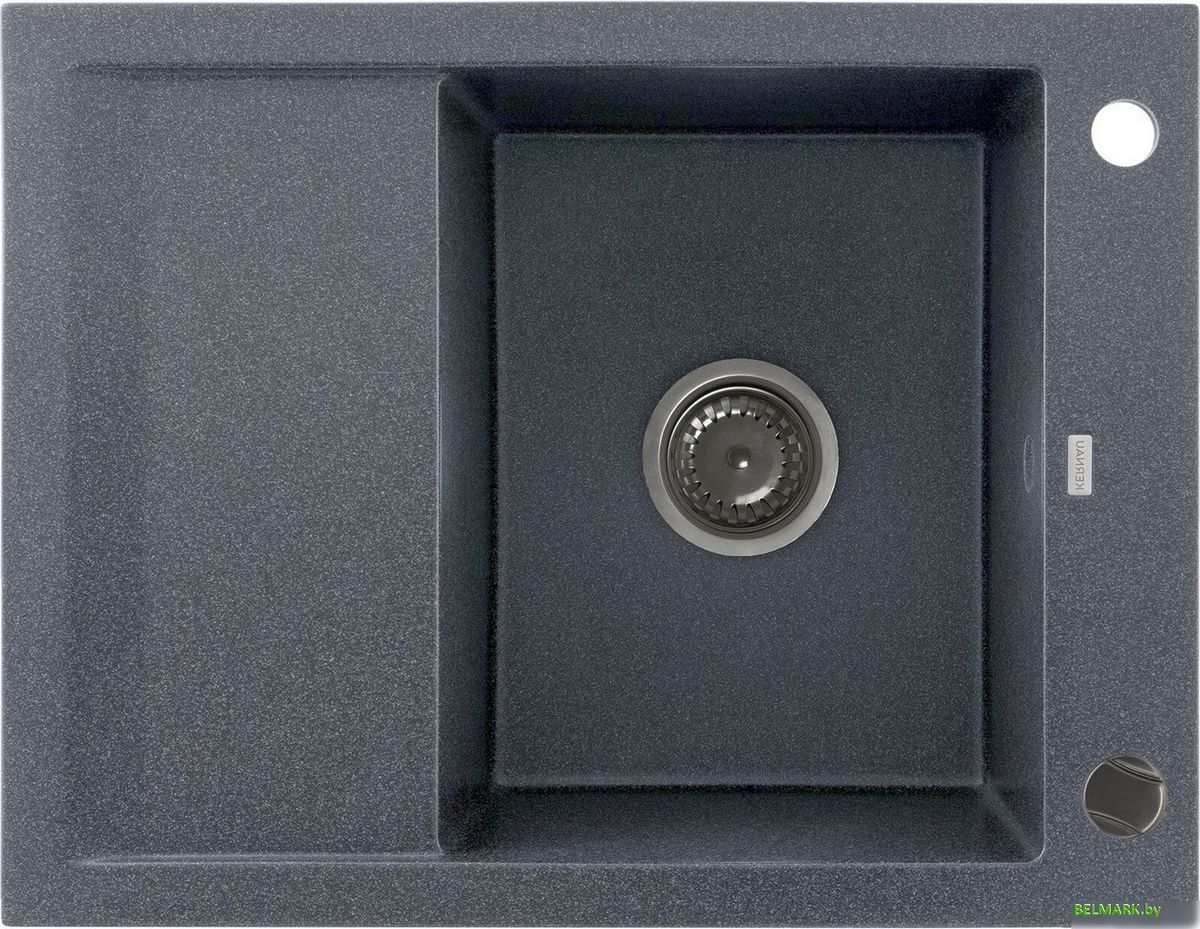 Кухонная мойка Kernau Kgs M 4565 1B1D Graphite - фото
