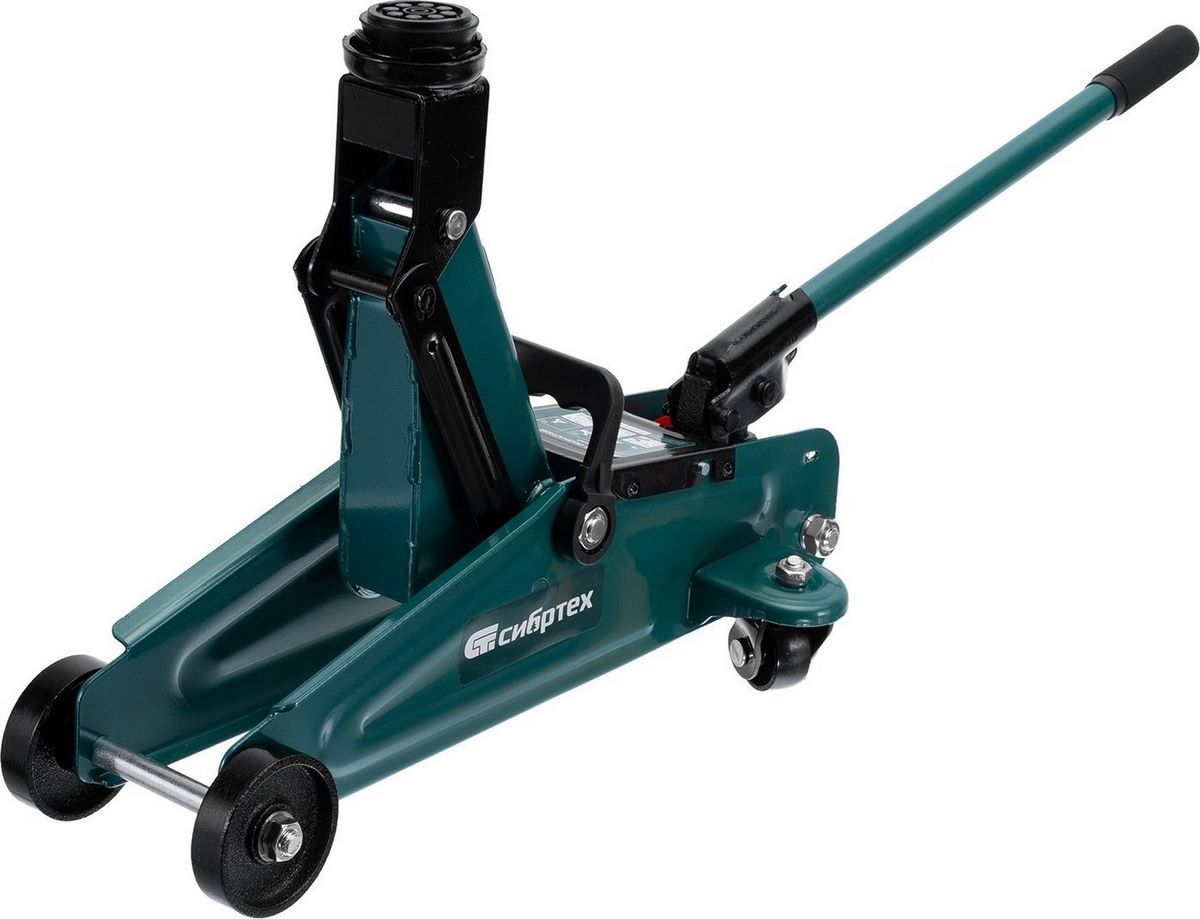 Подкатной домкрат СибрТех 50835 2т (кейс) - фото2