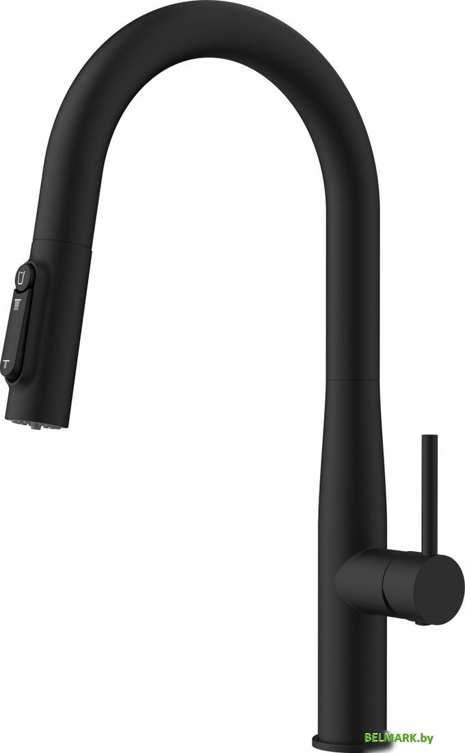 Смеситель Kaiser Vita 43344-9 (черный матовый) - фото