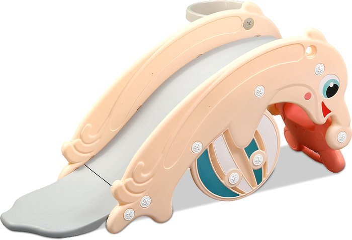 Горка Perfetto Sport Дельфин PS-037-O (оранжевый) - фото2