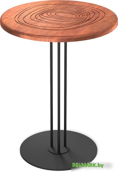 Журнальный столик Sheffilton SHT-CT44-3/H43 (кариф/черный муар) - фото