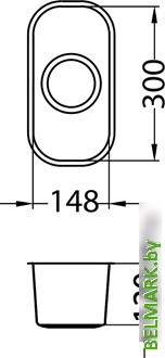 Кухонная мойка Alveus Variant 110 [1079965] - фото2