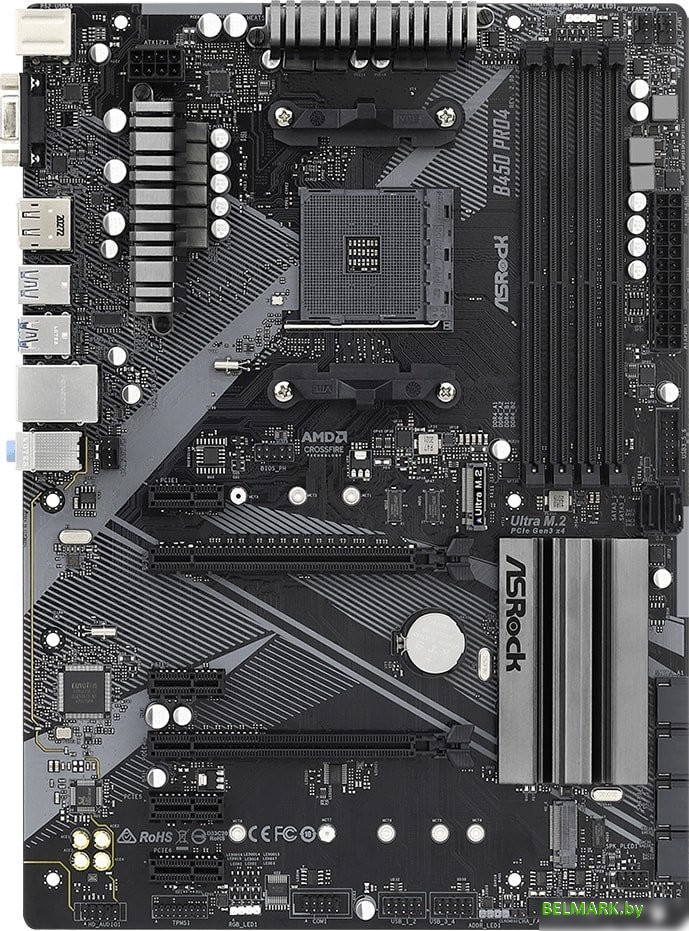 Материнская плата ASRock B450 Pro4 R2.0 - фото