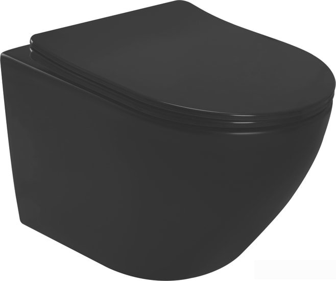 Унитаз Rea Carlo Mini Rimless REA-C8489 - фото