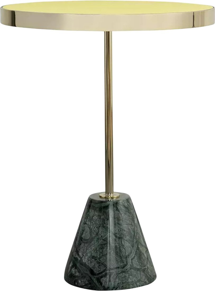 Журнальный столик Bergenson Bjorn Kaya BB0000149 (золото/зеленый) - фото