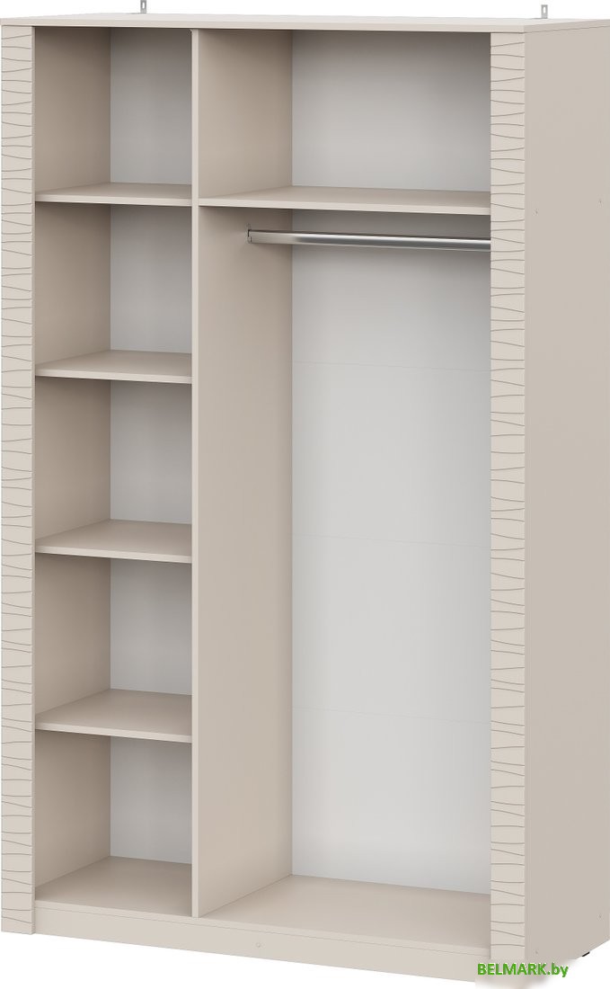 Шкаф распашной NN мебель Калипсо 00-00113293 (меланж) - фото2