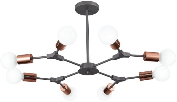 Люстра средней высоты Evoluce Palare SLE106403-08 - фото