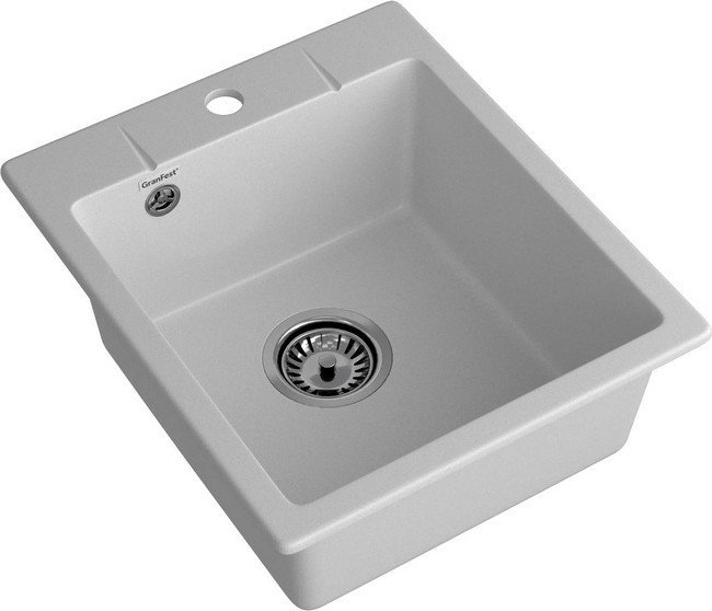 Кухонная мойка GranFest Urban GF-UR-242 (серый) - фото2