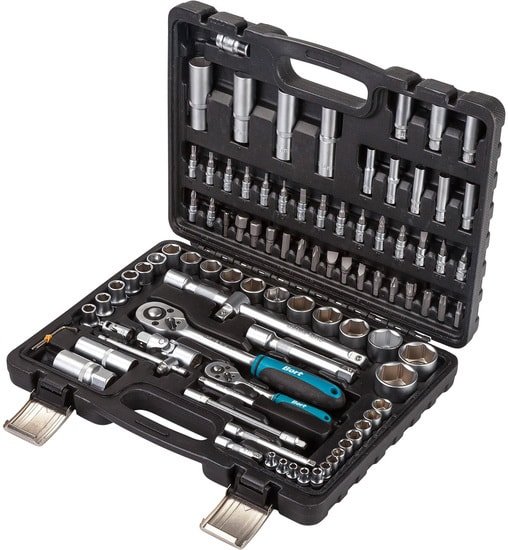 Универсальный набор инструментов Bort BTK-94 (94 предмета) - фото