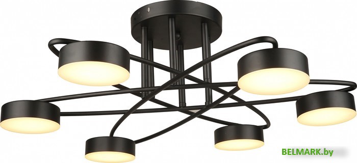 Люстра средней высоты Mirastyle SX-N-4248/6 BK - фото