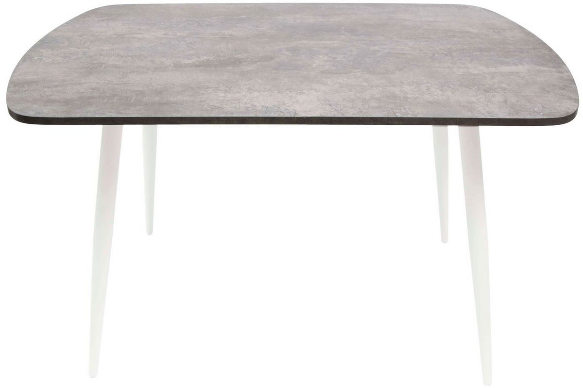 Кухонный стол ВВР ЛДСП (камень темный/белый конус 110/70) - фото