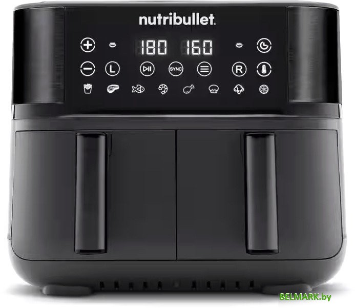 Аэрофритюрница NutriBullet Twin Drawer NBA081B - фото